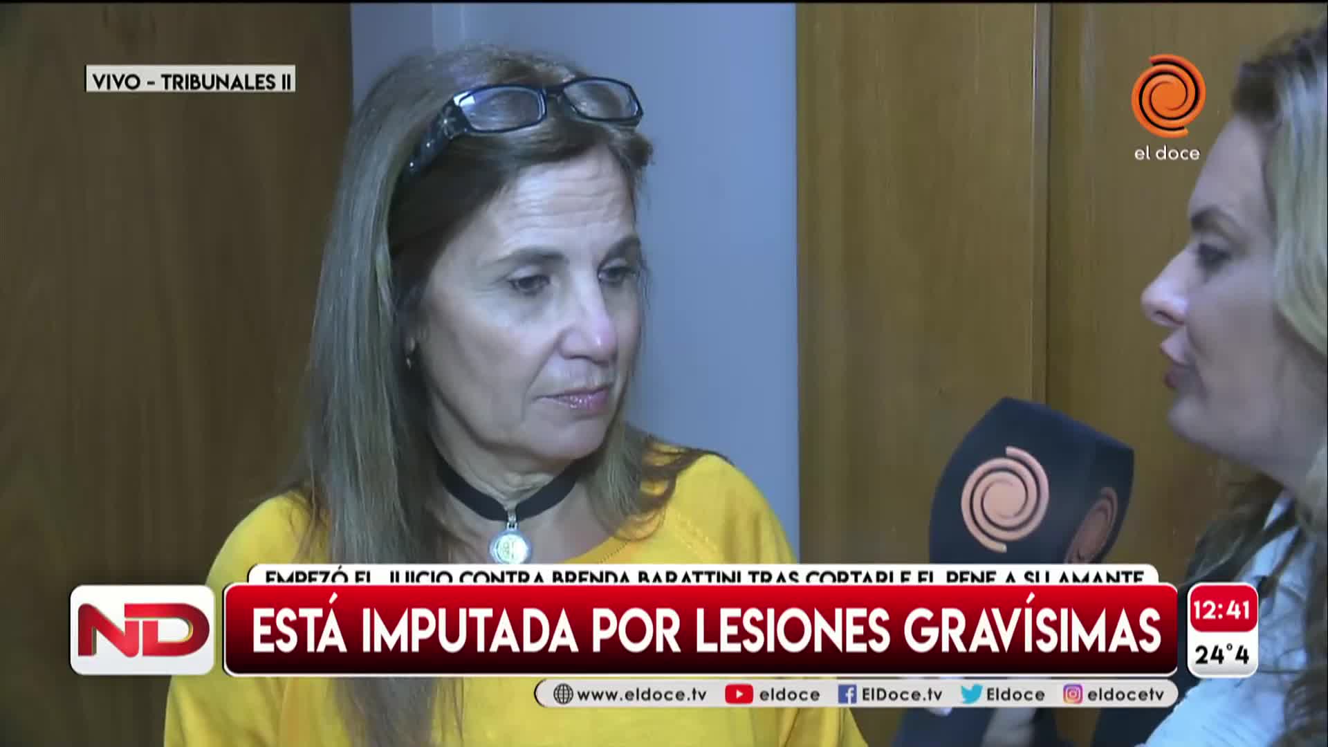 Arrancó el juicio a Brenda Barattini: habló la fiscal