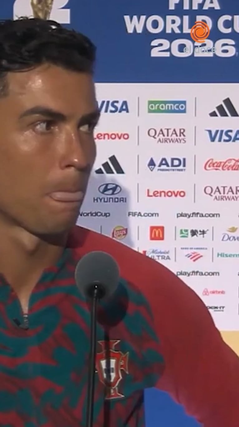 Le nombraron a Messi y se enojó