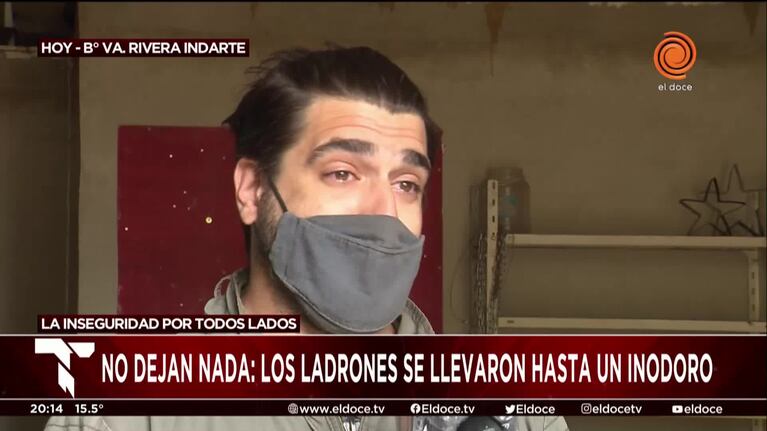Rechazó ofertas de trabajo en el exterior y le desvalijaron el taller