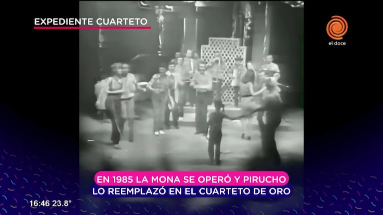 Pirucho y su paso fugaz por el Cuarteto de Oro