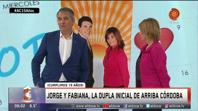 Jorge Cuadrado y Fabiana Dal Prá, la primera dupla de Arriba Córdoba