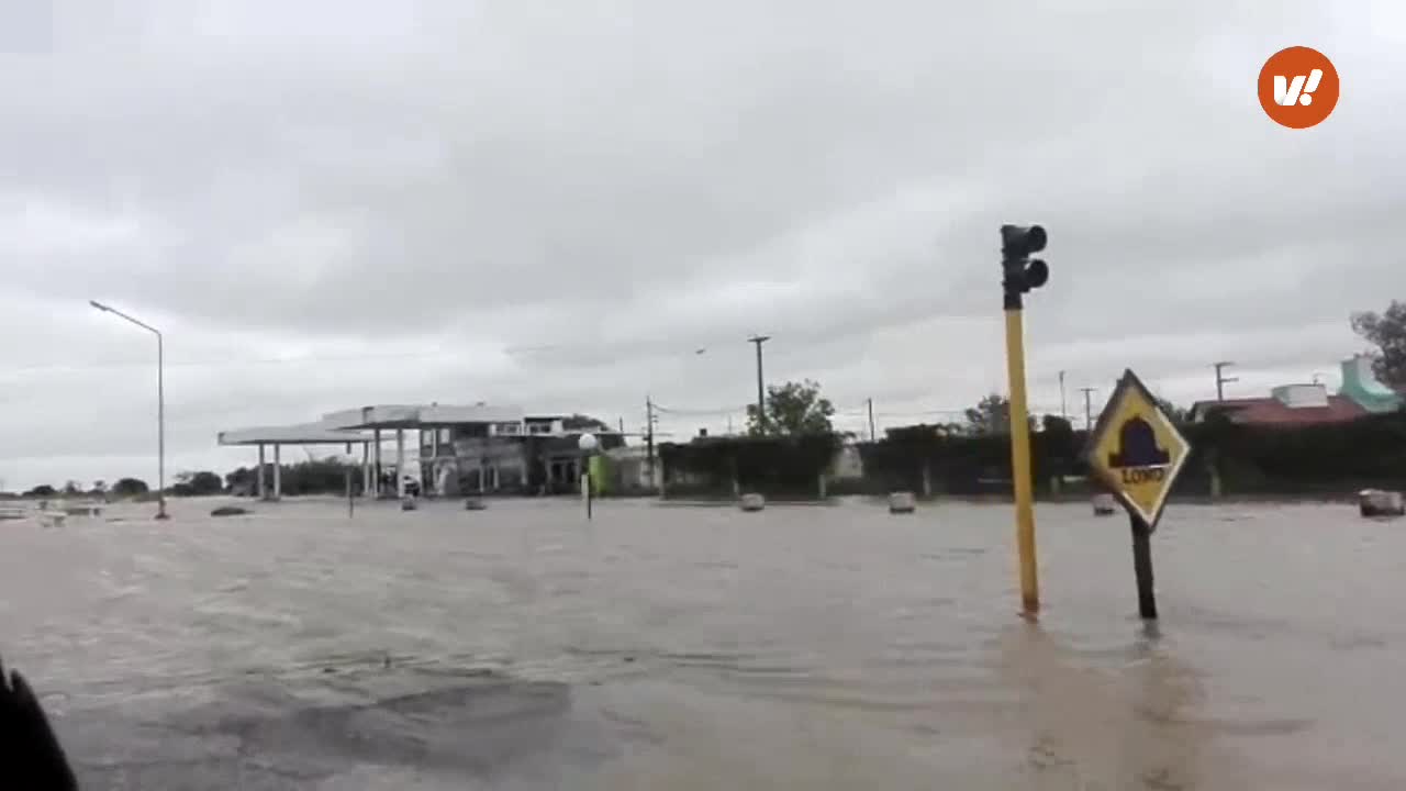 Inundación en Arroyo Algodón