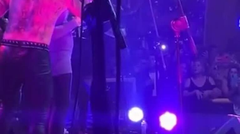 Ángela Leiva y El Polaco, presentes en el homenaje a Rodrigo