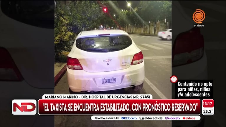 El estado de salud del taxista atropellado