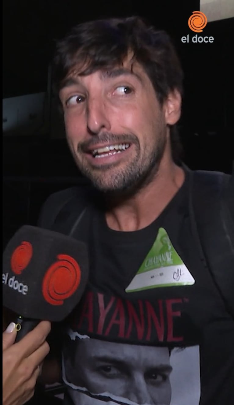 El blooper de la mamá de Gastón Massa en el show de Chayanne