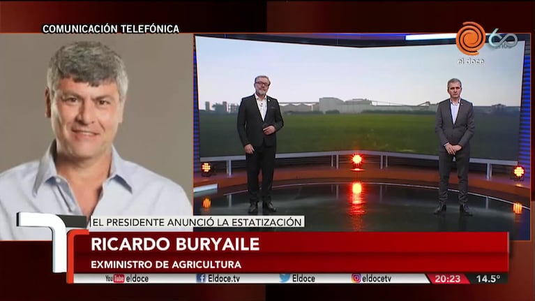 El Gobierno nacional intervino Vicentín: la opinión de Ricardo Buryaile
