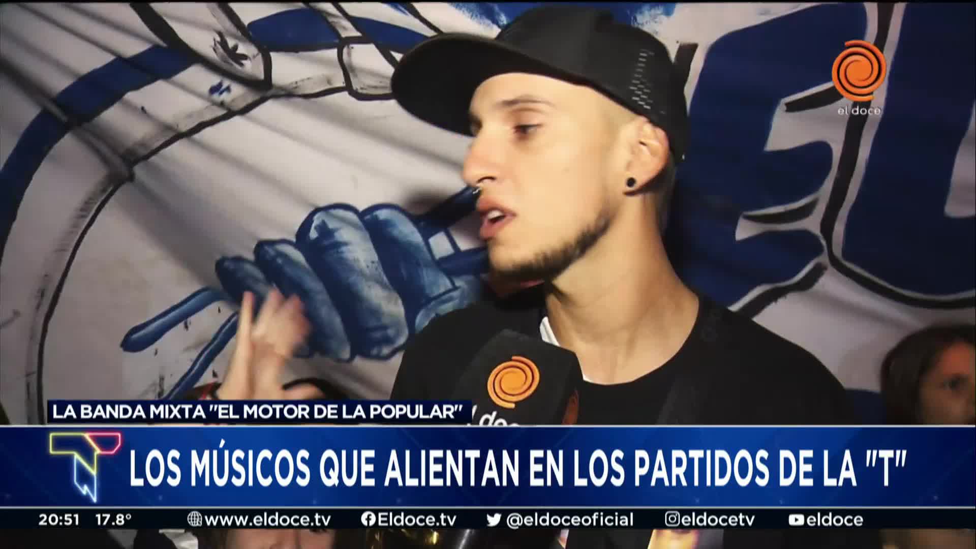 “El Motor de la Popular”: la banda que acompaña a Talleres en cada partido