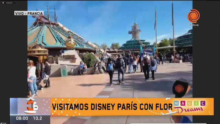 El Doce en Europa: mágico paseo por Disneyland París