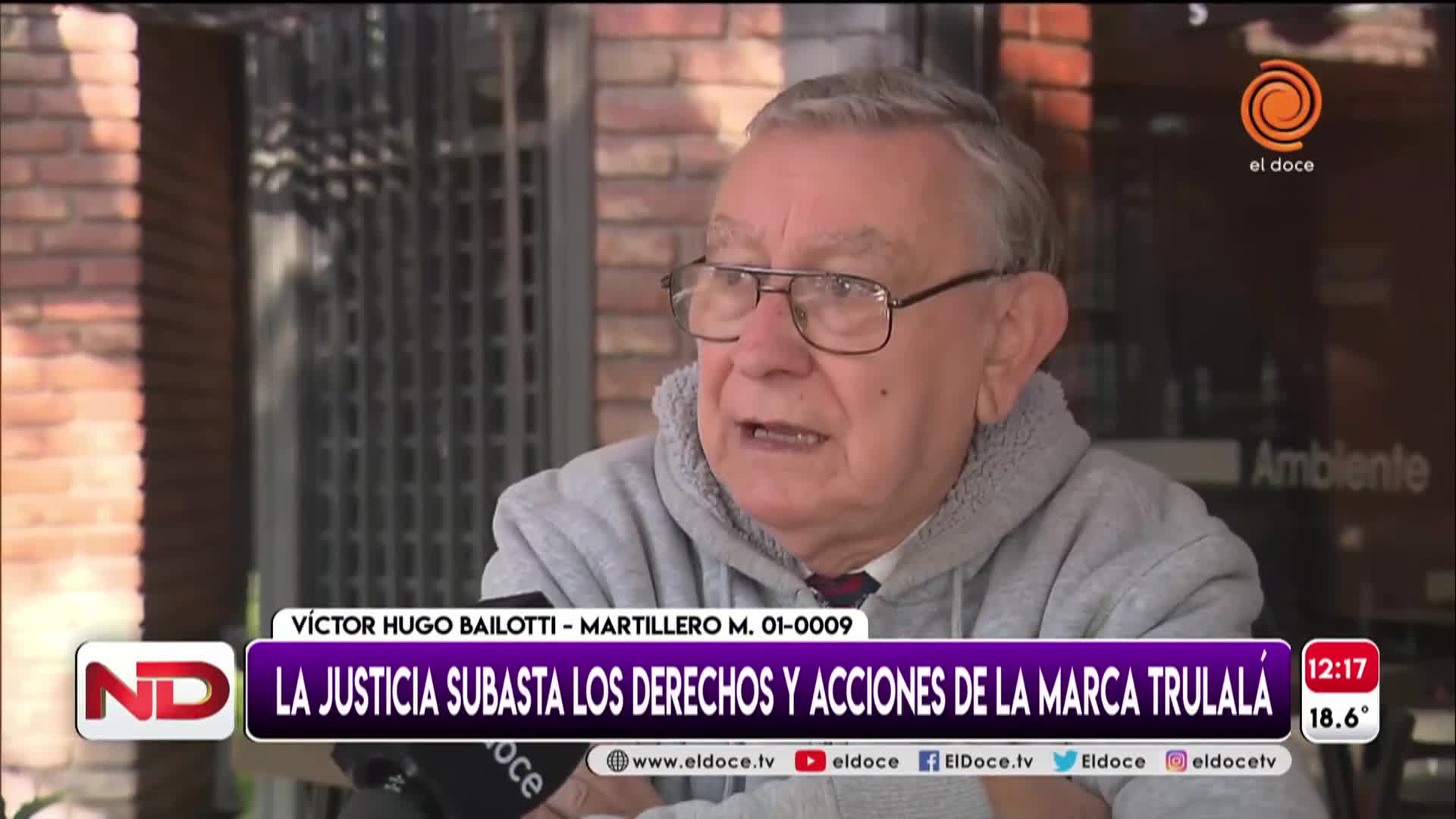 Por una causa laboral, subastan los derechos y acciones de Trulalá