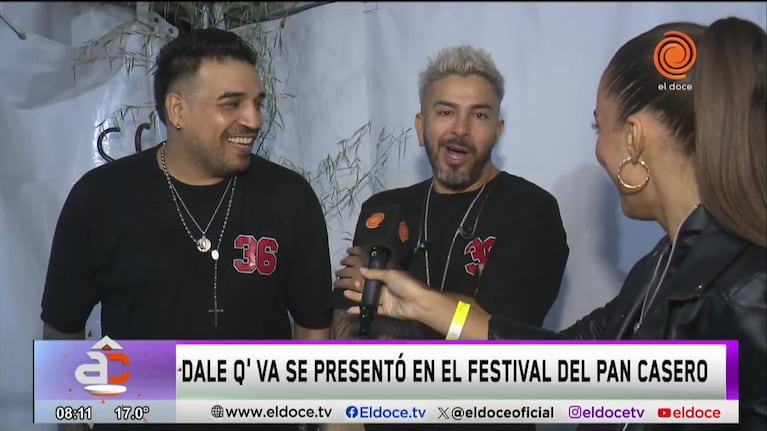 El cuarteto protagonista del Festival de Pan Casero