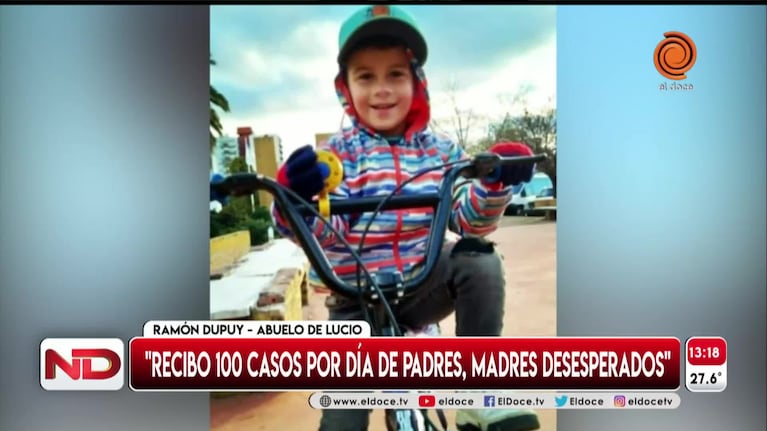 La desgarradora reflexión del abuelo de Lucio Dupuy en Córdoba