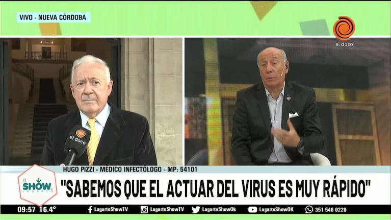 Hugo Pizzi analizó el virus en Tucumán