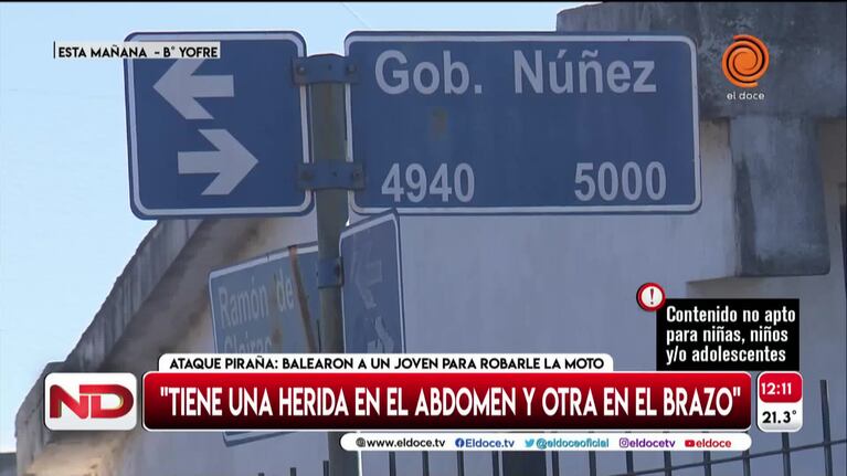 Lo rodearon y le dispararon para robarle la moto