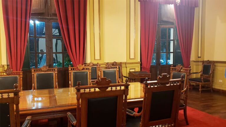 Por dentro, así está el Cabildo de Córdoba a la espera del acto de Milei por el 25 de Mayo