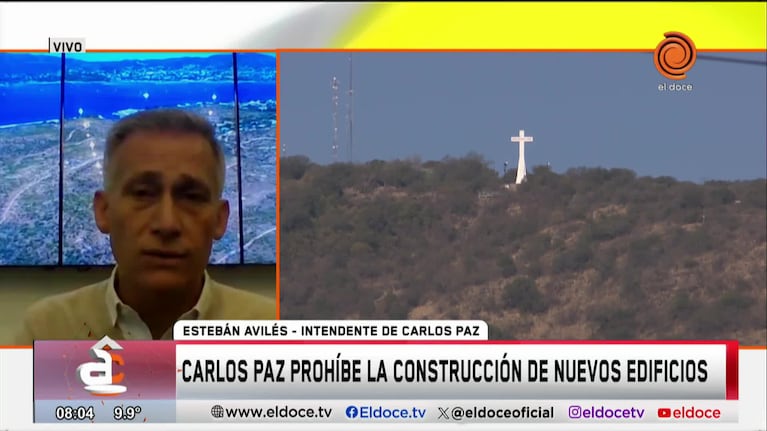 Carlos Paz prohíbe construir edificios: la explicación del intendente