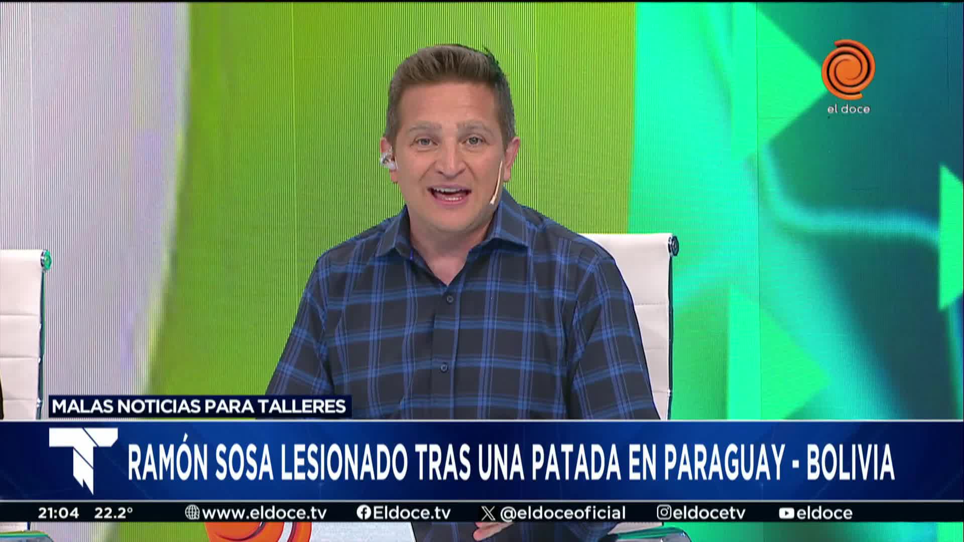 Preocupación en Talleres por la lesión de Ramón Sosa