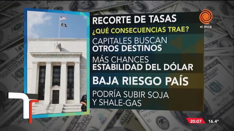 La Reserva Federal de EE.UU. bajó las tasas de interés después de 11 años