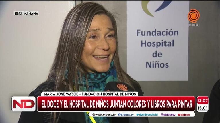 El Doce y el Hospital de Niños juntan libros y lápices: cómo colaborar