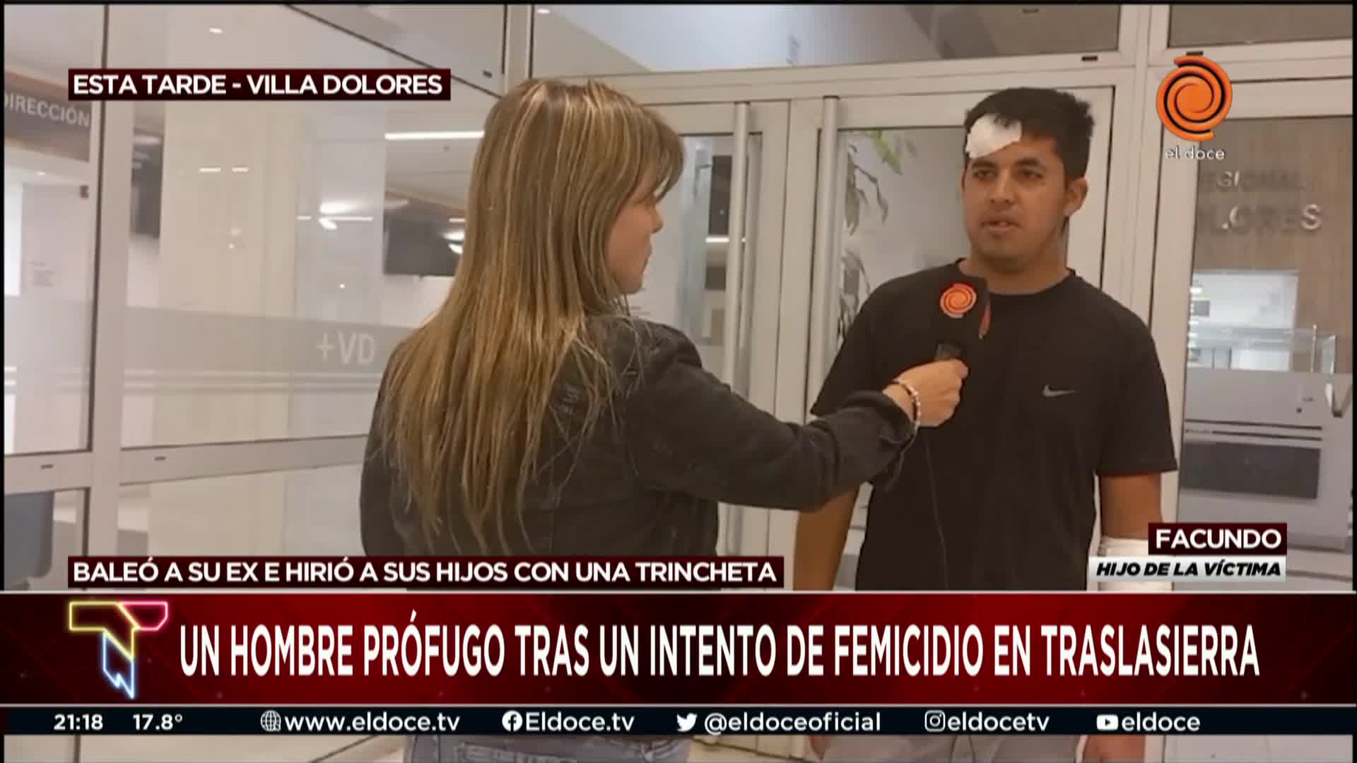 Intento de femicidio: el testimonio del joven que presenció el ataque a su madre