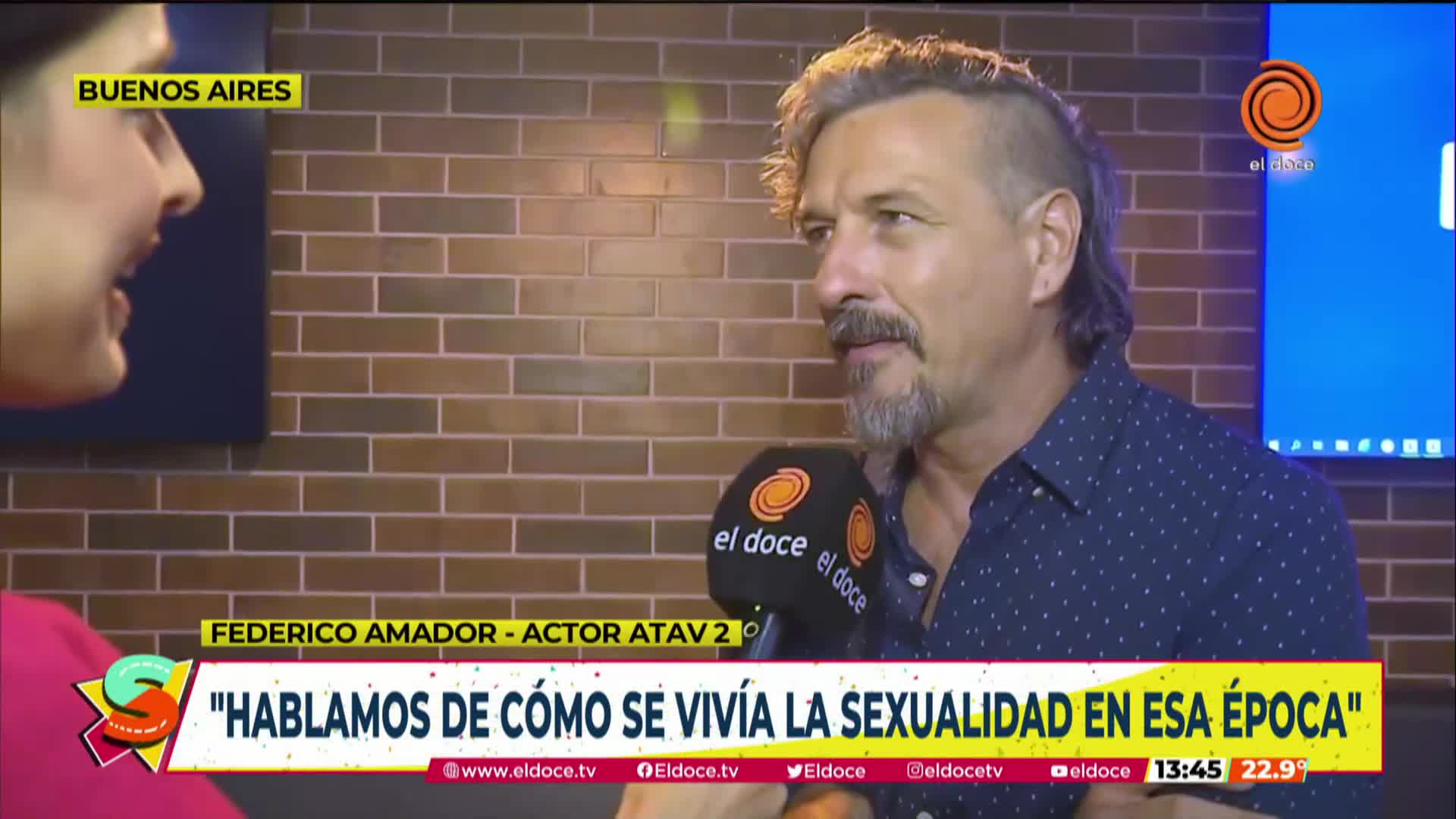 Federico Amador habló con El Doce en la gala de ATAV 2