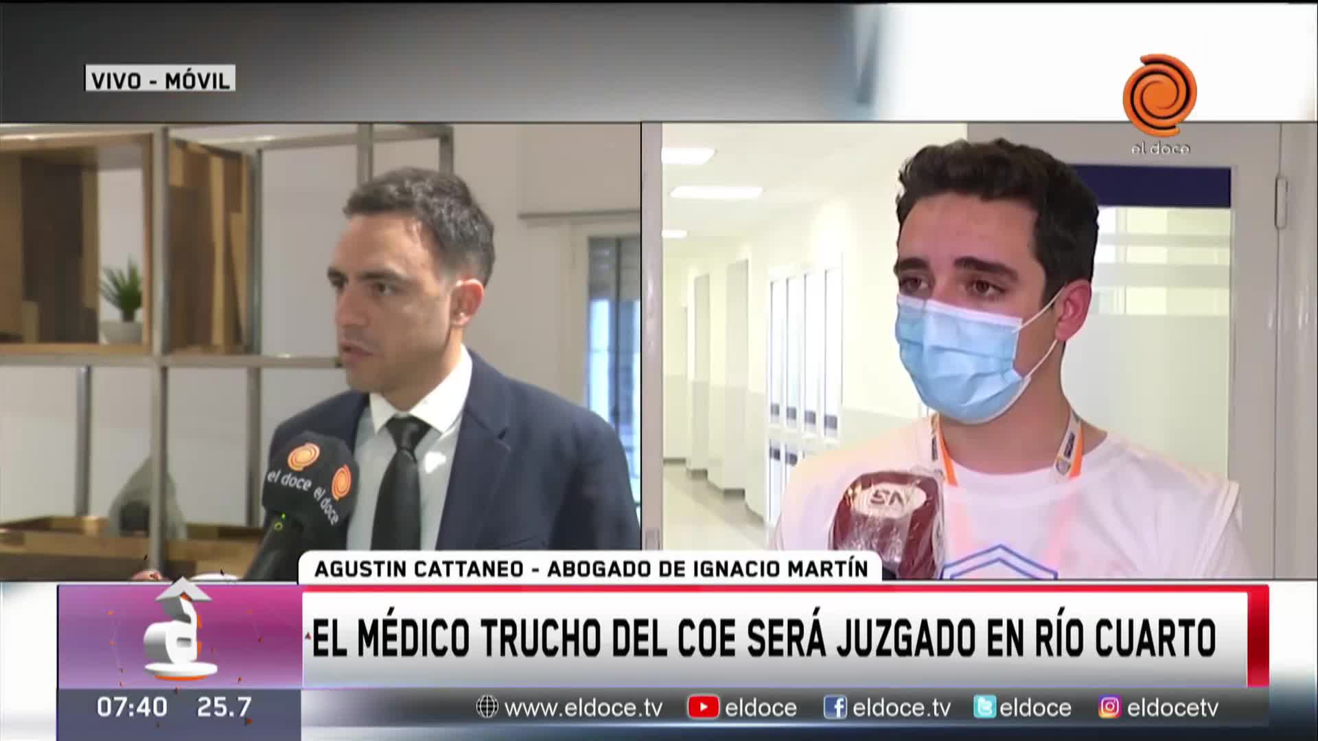 El abogado del médico trucho apuntó contra funcionarios políticos