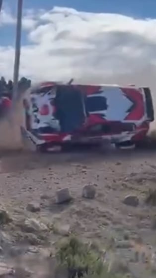 Video: así fue el trágico accidente que dejó un muerto en el Rally Sudamericano