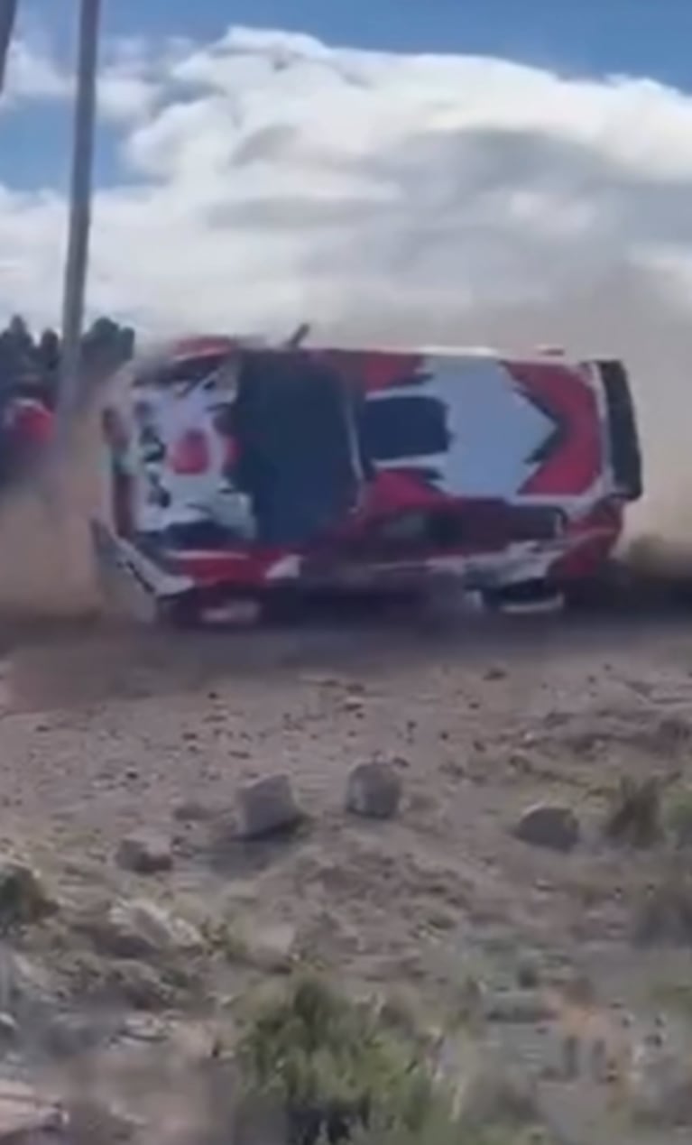 Video: así fue el trágico accidente que dejó un muerto en el Rally Sudamericano