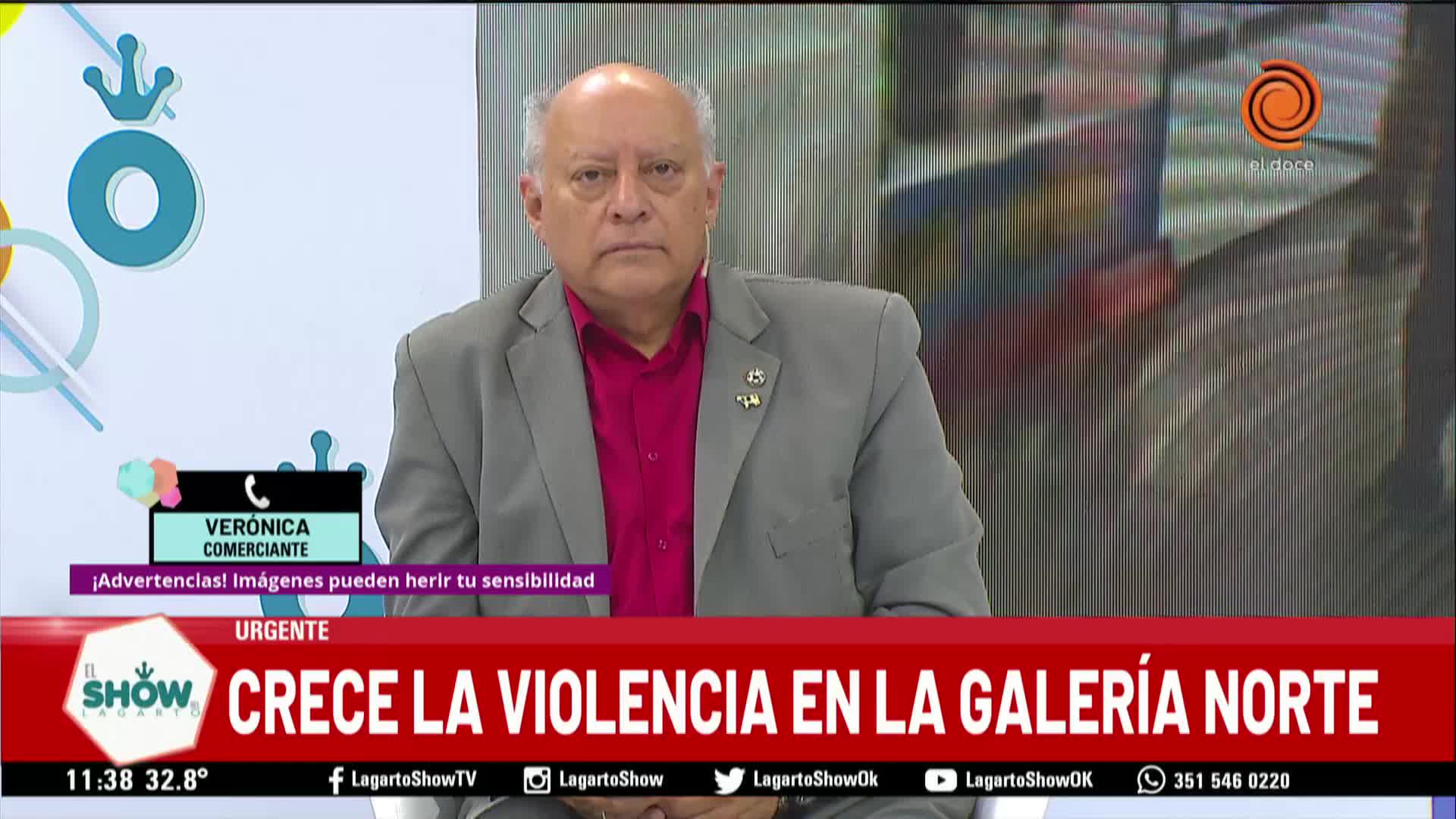 Violenta pelea en la Galería Norte