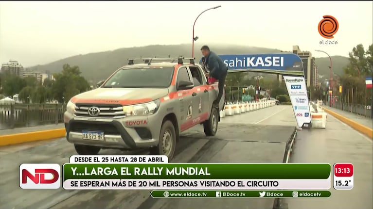 ¡Larga el Rally Mundial en Carlos Paz!
