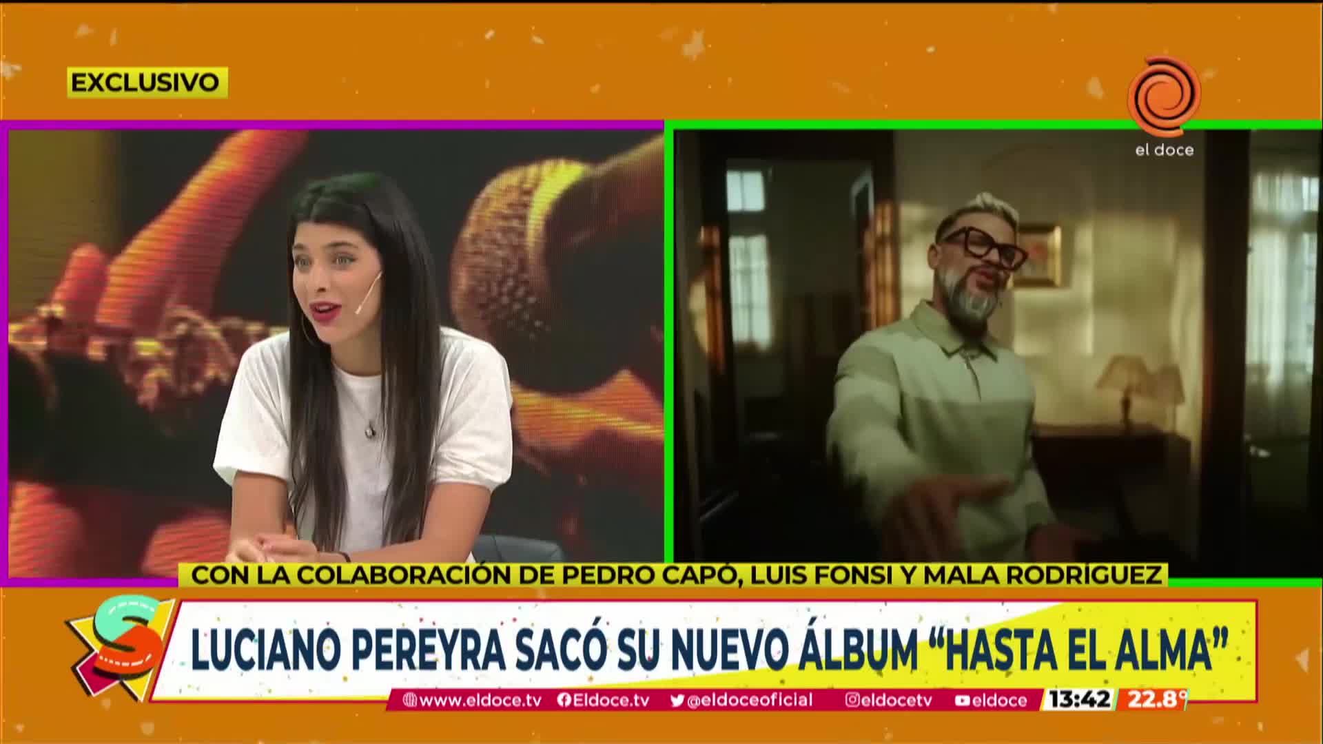 Luciano Pereyra sobre su nuevo disco en Seguimos