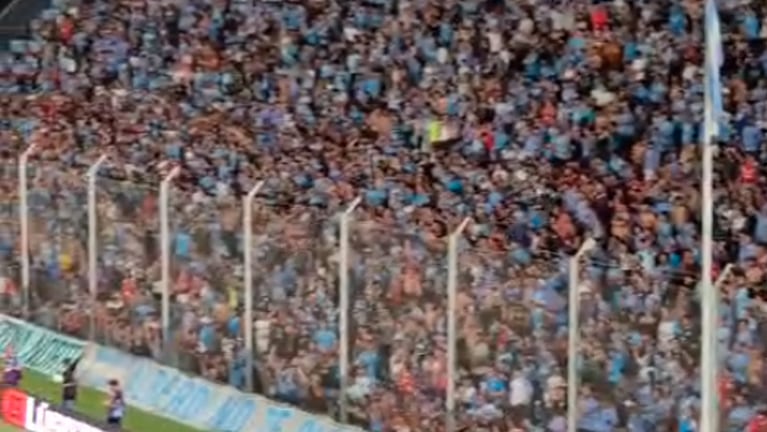 "Andate Erviti": el cántico de los hinchas de Belgrano contra el DT