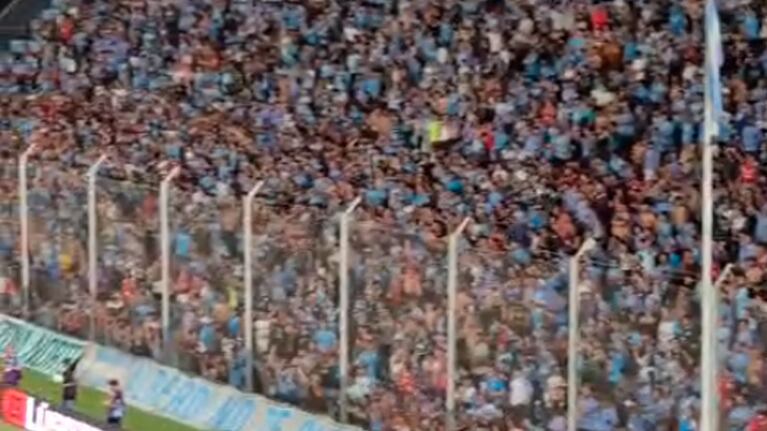 Los hinchas de Belgrano explotaron y cantaron contra Erviti en Alberdi