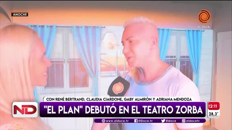 "El Plan" debutó en el teatro Zorba 