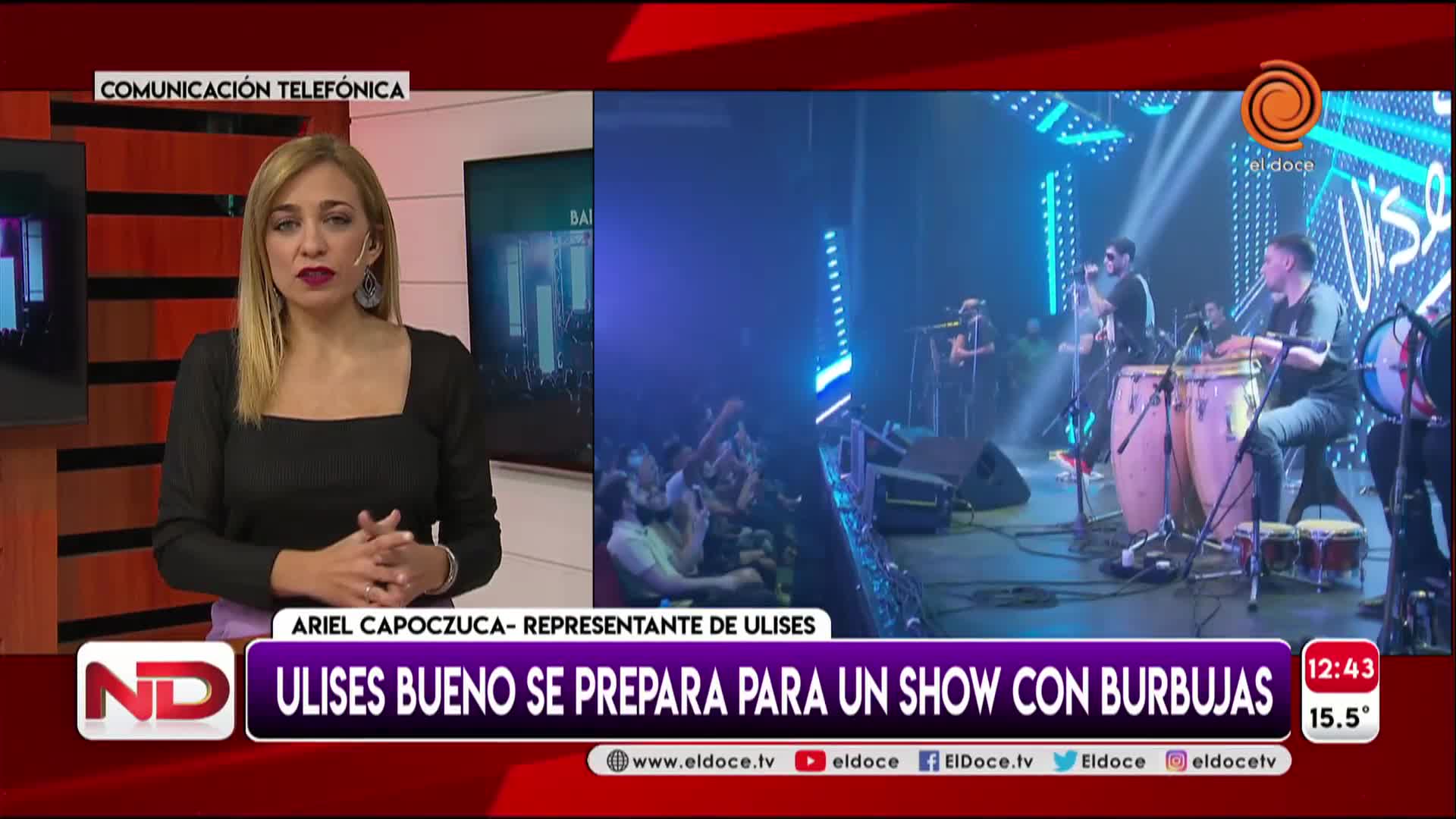 Burbujas en el baile de Ulises: los detalles