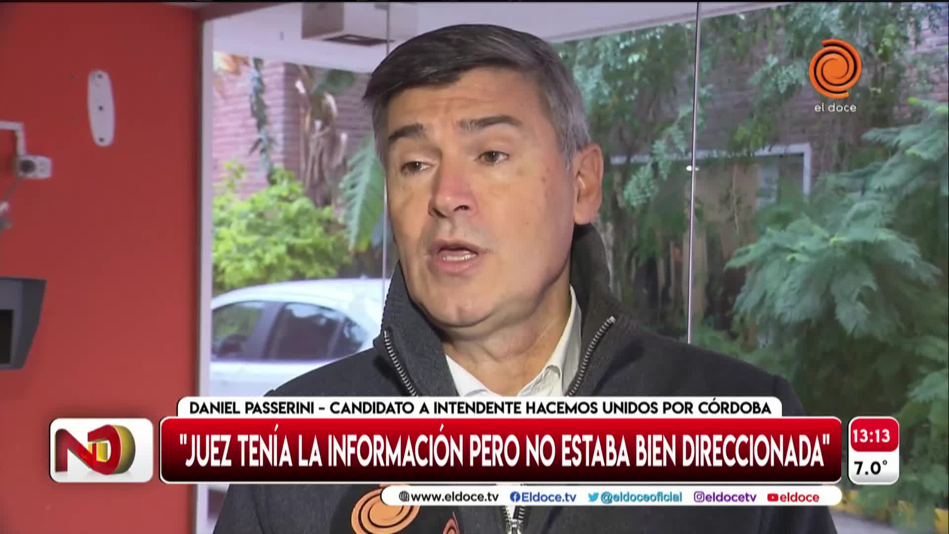 Passerini cruzó a De Loredo por causas narcos: "Me tiene que conocer"