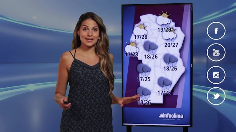 Fuertes tormentas para este miércoles en Córdoba