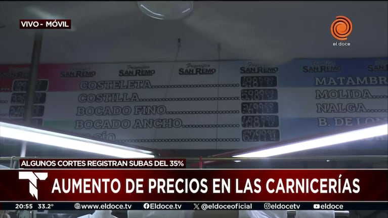 Cómo reaccionaron los cordobeses al aumento de la carne