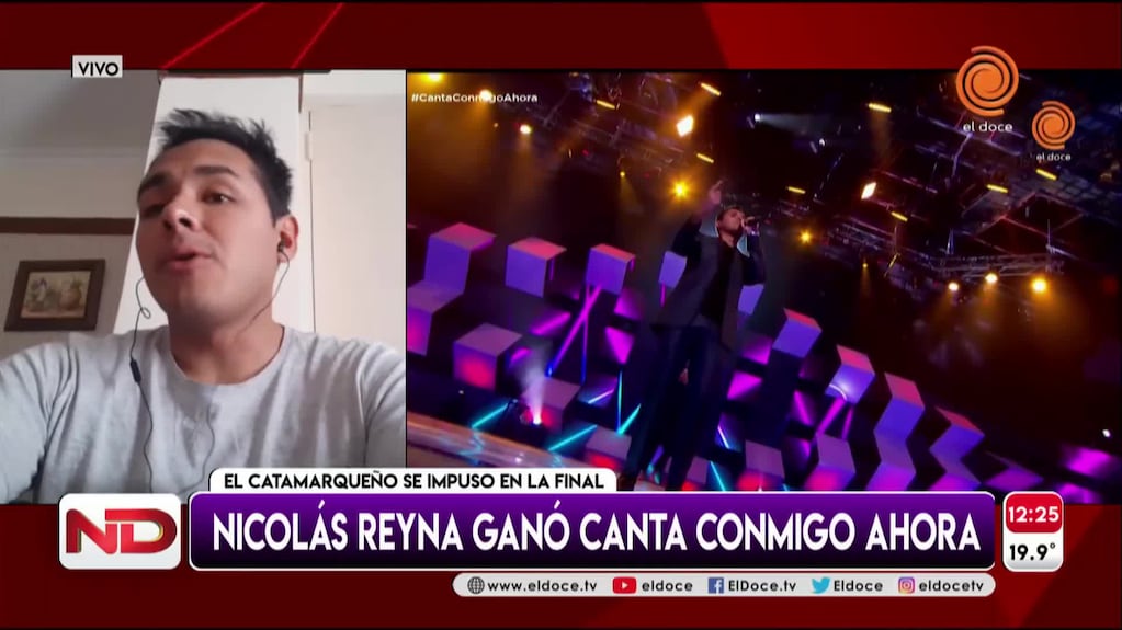 La felicidad de Nicolás Reyna tras consagrarse campeón de CCA