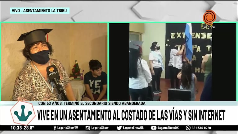 Una cordobesa que terminó el secundario con 53 años