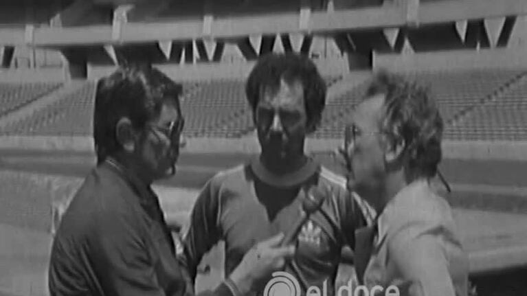 Beckenbauer, mano a mano con El Doce