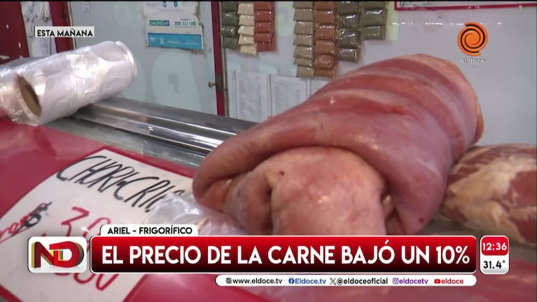 Bajó un 10% la carne en Córdoba