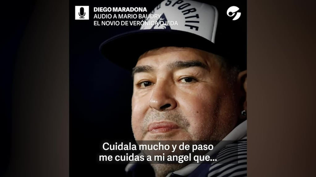 El último audio de Diego Maradona