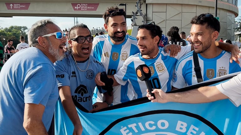 El Doce en la Copa América: la euforia de los cordobeses en el debut de la Selección
