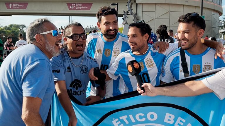 El Doce en la Copa América: la euforia de los cordobeses en el debut de la Selección