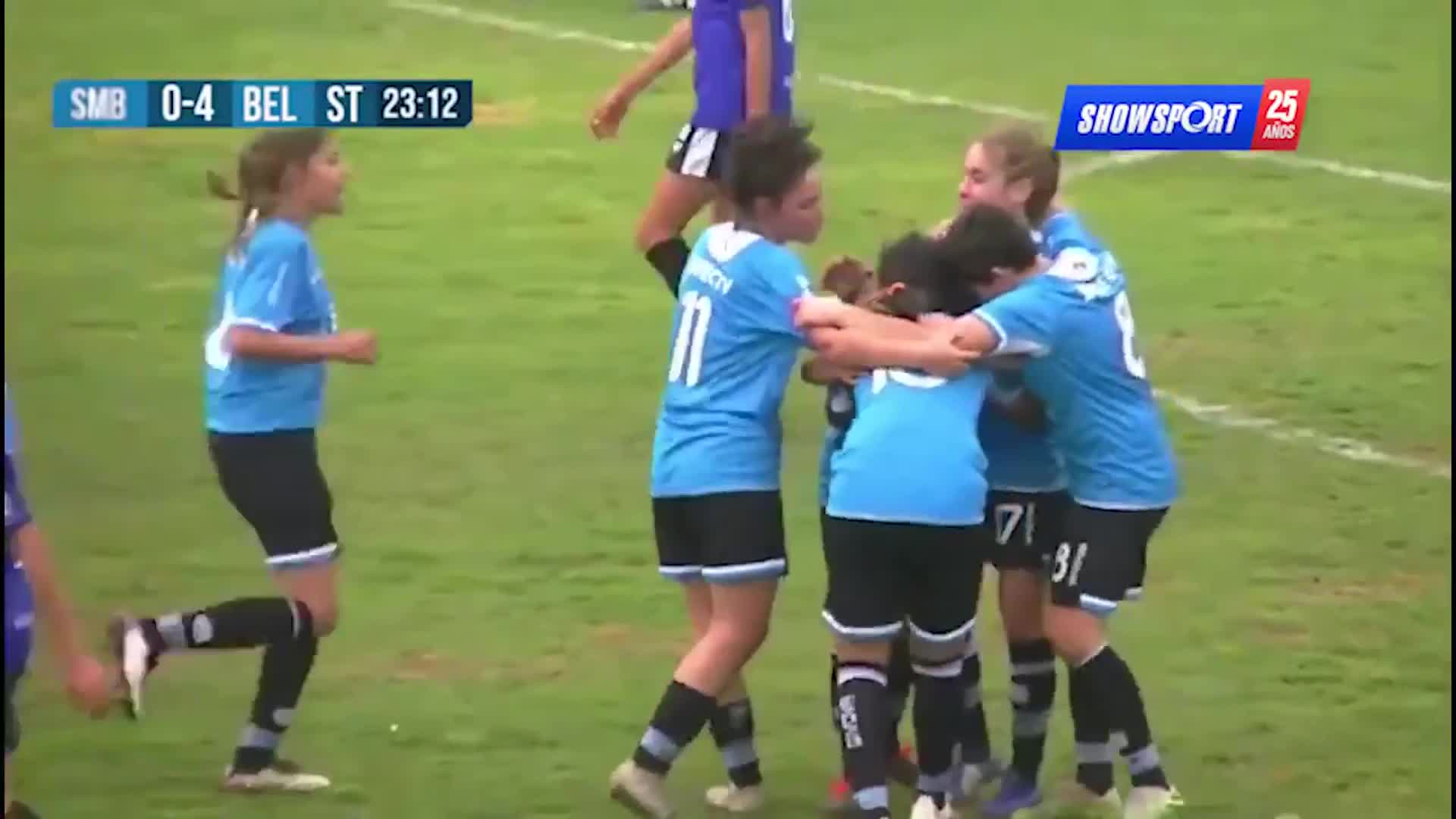 Debut del femenino de Belgrano y golazo