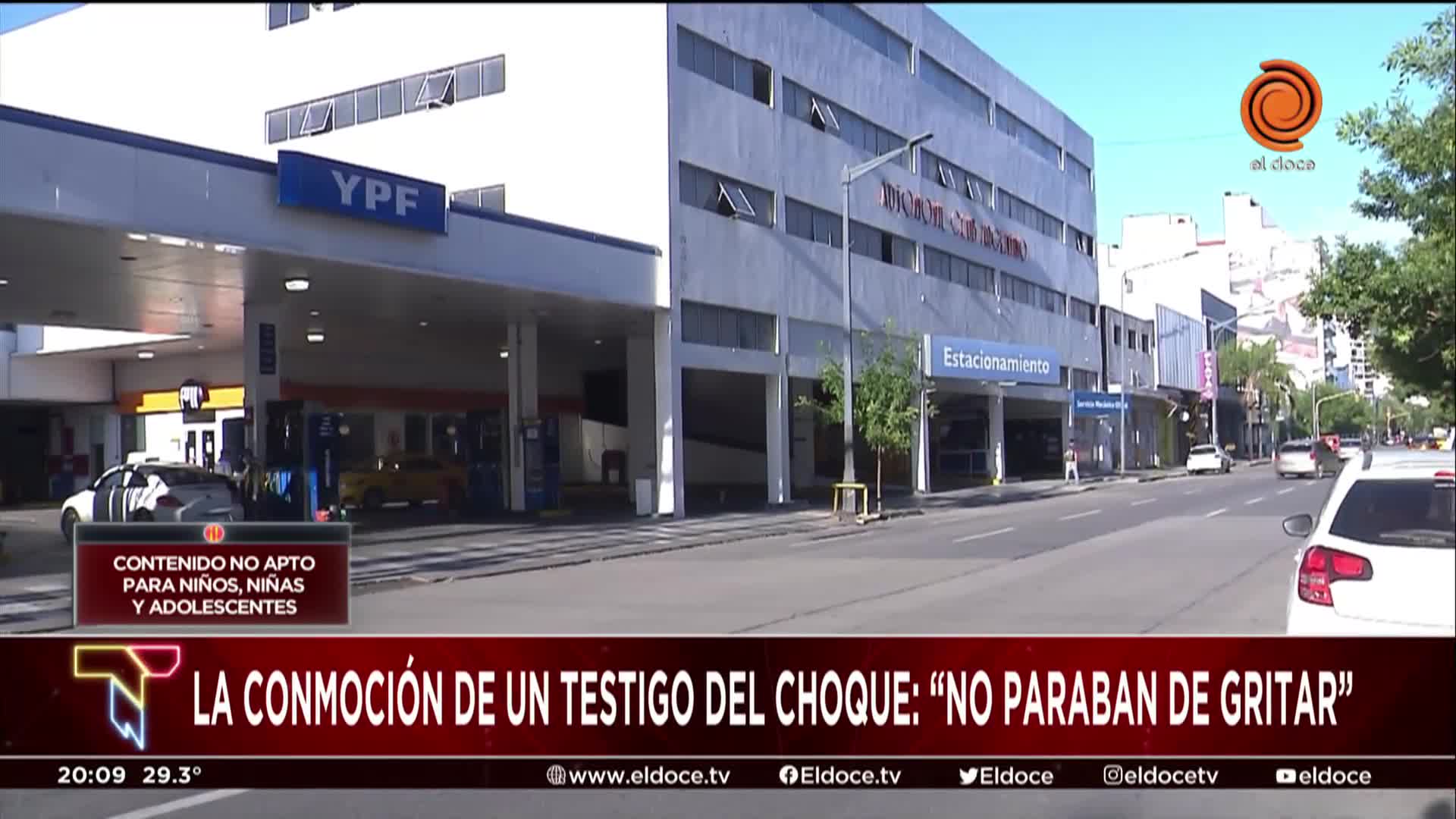 Tras el accidente, habló un testigo clave