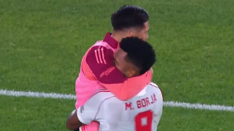 River se lo igualó a Talleres con gol de Miguel Borja