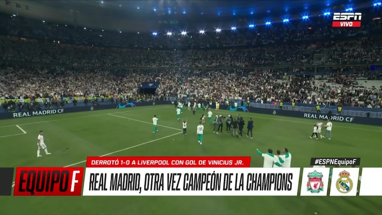 Real Madrid levantó la 14 Copa de Europa