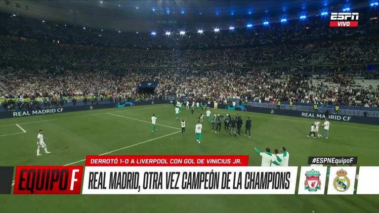 Real Madrid levantó la 14 Copa de Europa