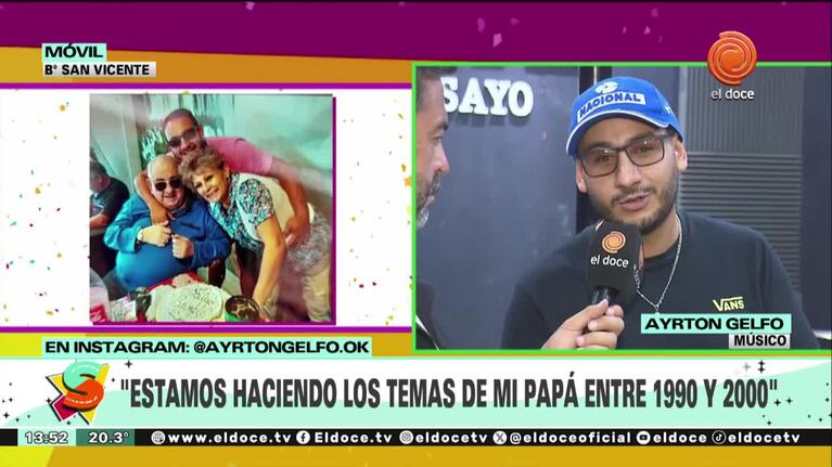 Ayrton Gelfo presentó oficialmente la tercera generación de Cuarteto Leo | Seguimos en El Doce